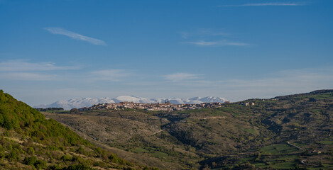 Capracotta, Molise, Italy. Landscape 2024