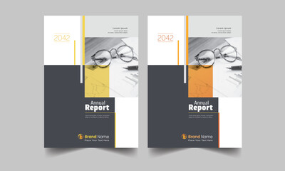 Annual Report Cover Template	