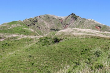 阿蘇　春のおかまど山