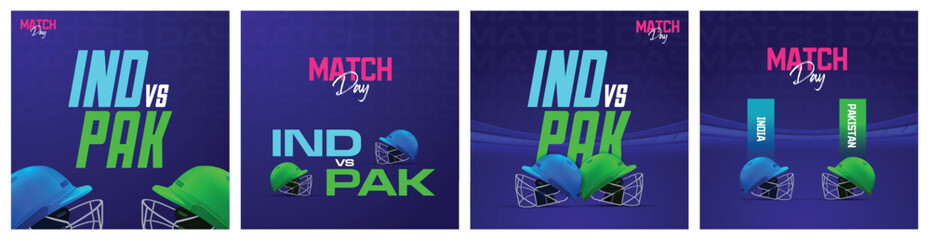 illustration of Cricket Sports Social Media Poster, Cricket Banner, Cricket Web Banner, Cricket Status Design
