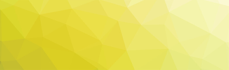 Gradient yellow polygon pattern. Low poly design. Vector illustration
