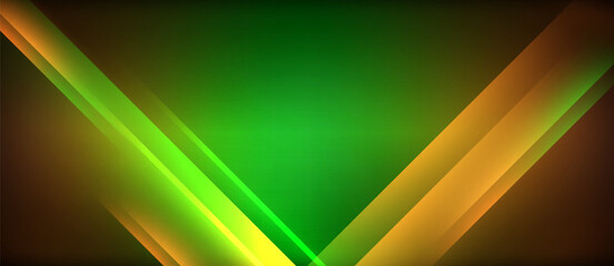 Neon glowing circle rays, light round lines in the dark, planet style neon wave lines. Energetic electric concept design for wallpaper, banner, background