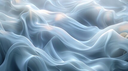 Obraz premium Gray silk wave abstract background is beautiful and graceful