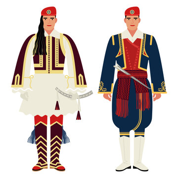 man in the uniform of Greek guard officer