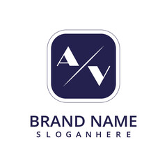 initial monogram logo with letter style design