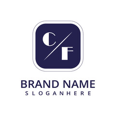 initial monogram logo with letter style design