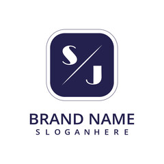 initial monogram logo with letter style design