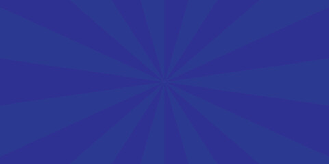 Abstract blue ray beam space sunburst vector shine glow background.