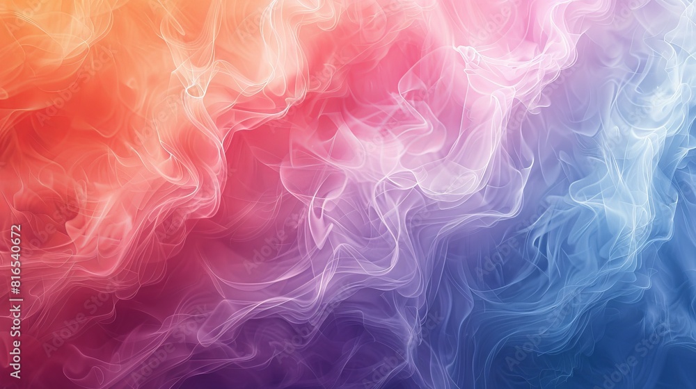 Poster color gradients abstract art: a photo of abstract art using color gradients