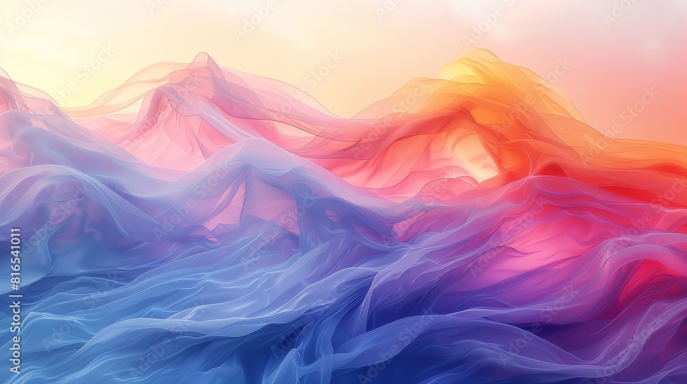 Poster gradient art conceptual: images of conceptual artwork that uses gradients to convey abstract ideas a