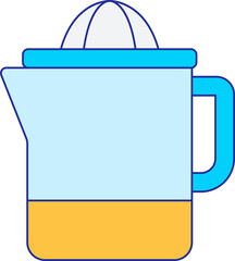 Orange Squeezer Illustration Isolated Transparent Background