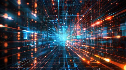 Naklejka premium Abstract business science or technology background