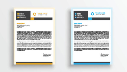 professional creative letterhead template design for your business