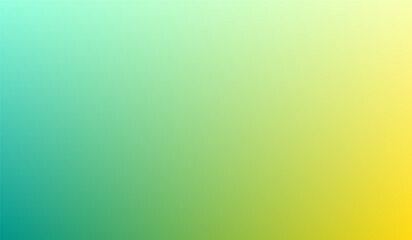 modern turquoise and yellow bright color gradient background