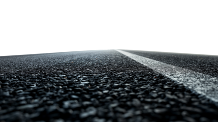asphalt isolated on transparent background 