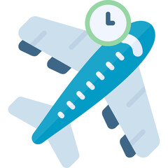 Flight Delayed Icon