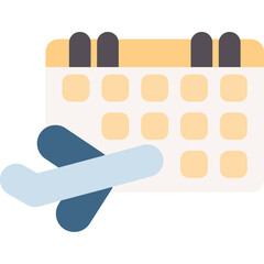 Flight Departure Time & Date Icon