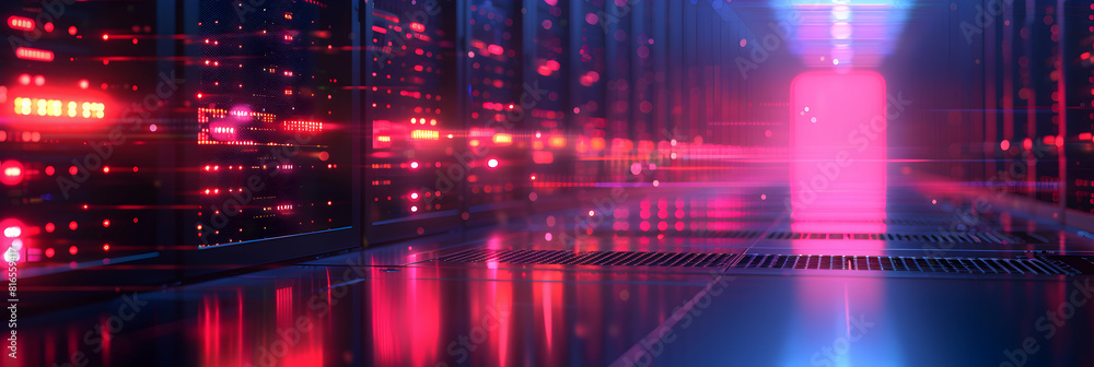Poster flat 3d ddos attack icon overwhelming server: illustrating impact of network attacks importance of s