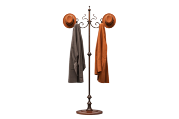 Symphony of Coats on White or PNG Transparent Background.