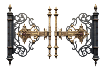 The Sacred Portal on White or PNG Transparent Background.