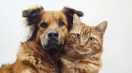 Friendship Between Dog and Cat