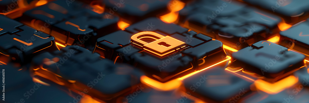 Poster dangerous keylogger concept illustrating keystroke capture in a realistic flat 3d icon importance of