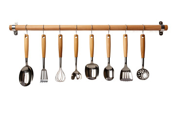 Symphony of Culinary Tools on White or PNG Transparent Background.
