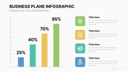 Business Infographic Process Template
