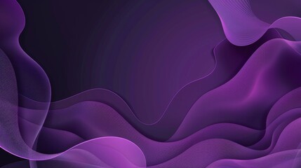 Fototapeta premium Contemporary Abstract Corporate Presentation Background in Purple with Copy Space