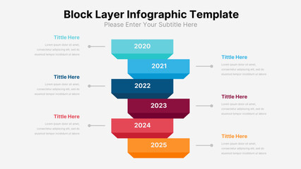 Business Infographic Process Template