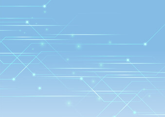 明るい青のサイバーイメージ背景