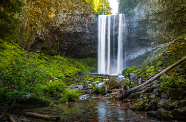 Tamanawas Falls near Mt Hood, Mt Hood National Forest, Oregon