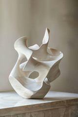 Fragile Porcelain Vase on the Brink of Falling  
