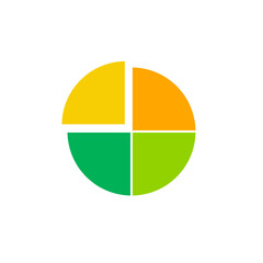 Pie chart illustration 