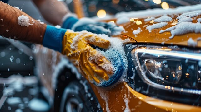 Car wash. Car detailing. Car cleaning.