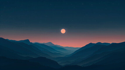 Obraz premium Good night, comfort from rest to recharge your energy for a new day