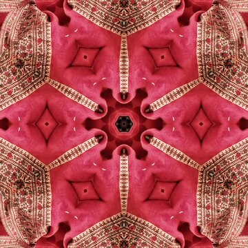 Traditional mixed Embroidery design concept. Antique fashion art for website, user interface theme. Interior decoration idea. Abstract pattern for the carpet background
