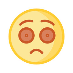 Have a look at beautifully design afraid emoji vector