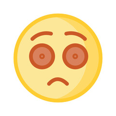 Have a look at beautifully design afraid emoji vector