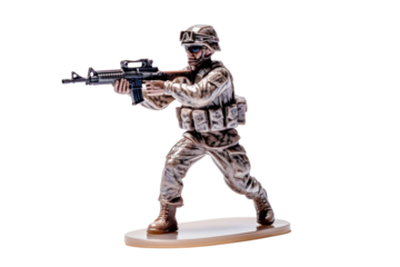 Sentinel of the Toy Kingdom on White or PNG Transparent Background.