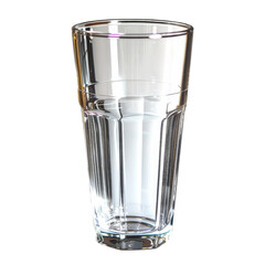 Shiny Acrylic Tumbler for Refreshing Drinks Isolated without Background