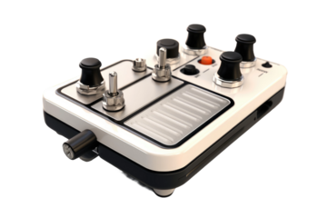 Symphony of Buttons: A Technological Overture on White or PNG Transparent Background.