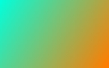 Rectangular Gradient background. Abstract orange green texture background.