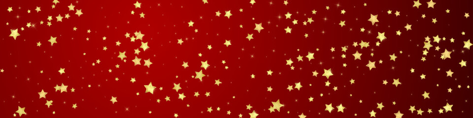Magic stars vector overlay.  Gold stars scattered