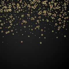 Starry night fairy tale background.