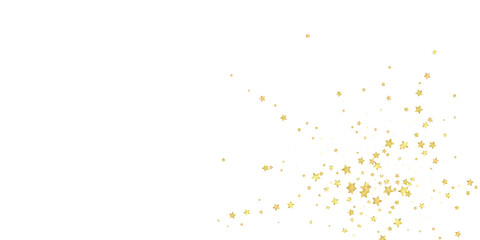 Magic stars vector overlay.  Gold stars scattered
