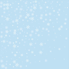 Snowfall overlay christmas background. Subtle