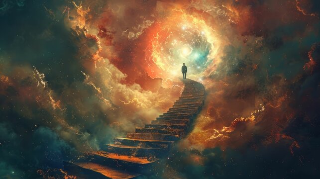 The path to enlightenment is a journey of self-discovery and spiritual growth. It is a journey that takes us beyond the confines of our ego and into the realm of the divine.