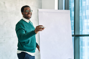 young business people meeting office teamwork group whiteboard presentation seminar man businessman...