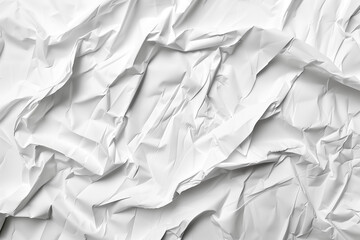 Obraz premium crumpled paper texture background. Ai generated